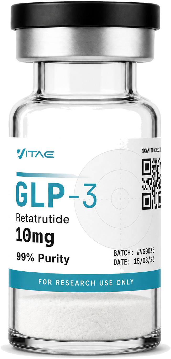 Vial de Retatrutide GLP-3, 10 mg